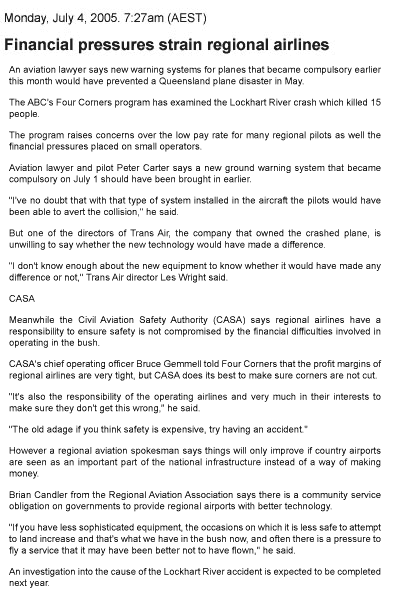 Financial Strain on Major Players